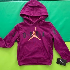 NWT Jumpman girl’s sweater 2T-3T
